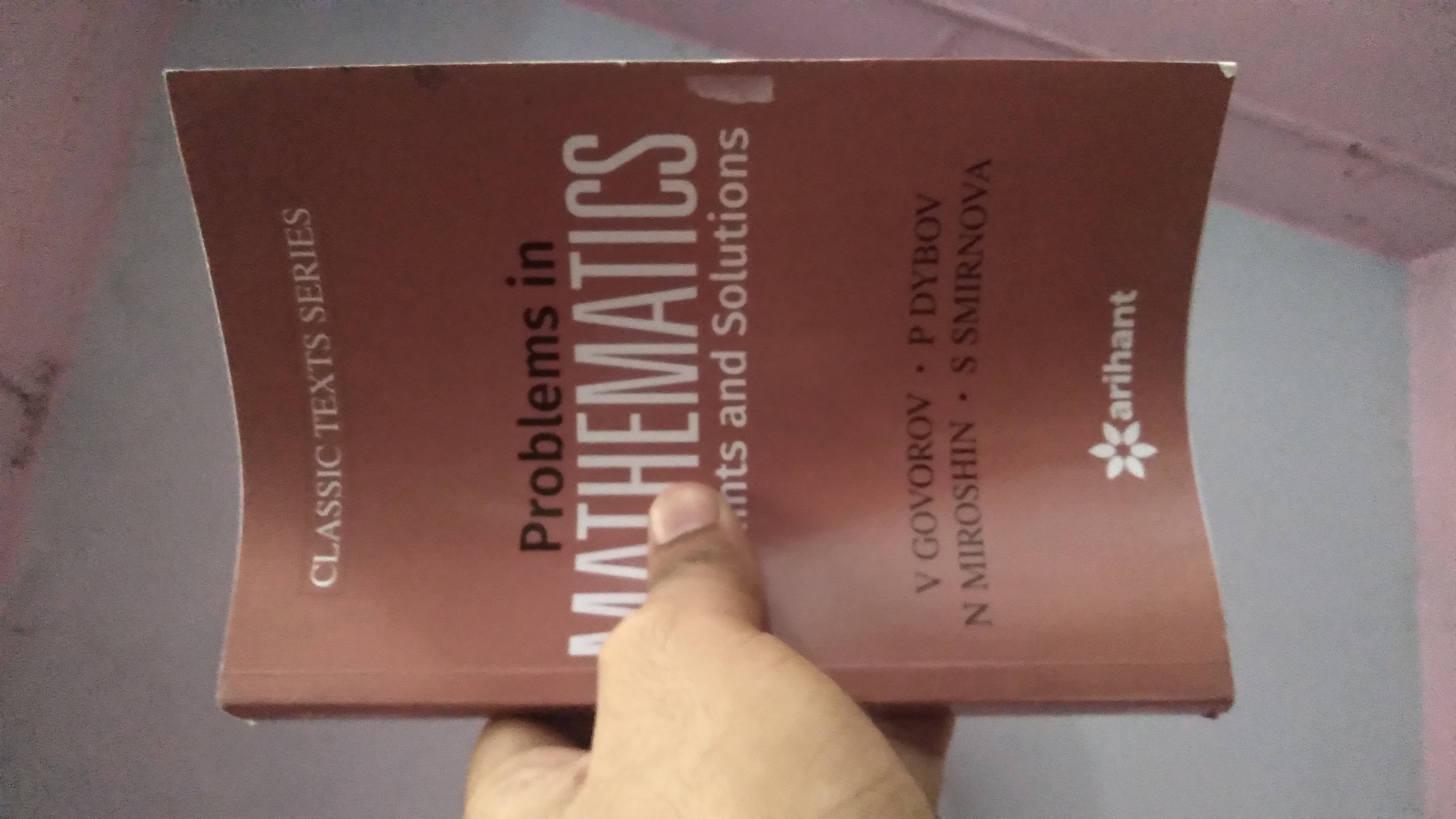 Problems In MATHEMATICS Book