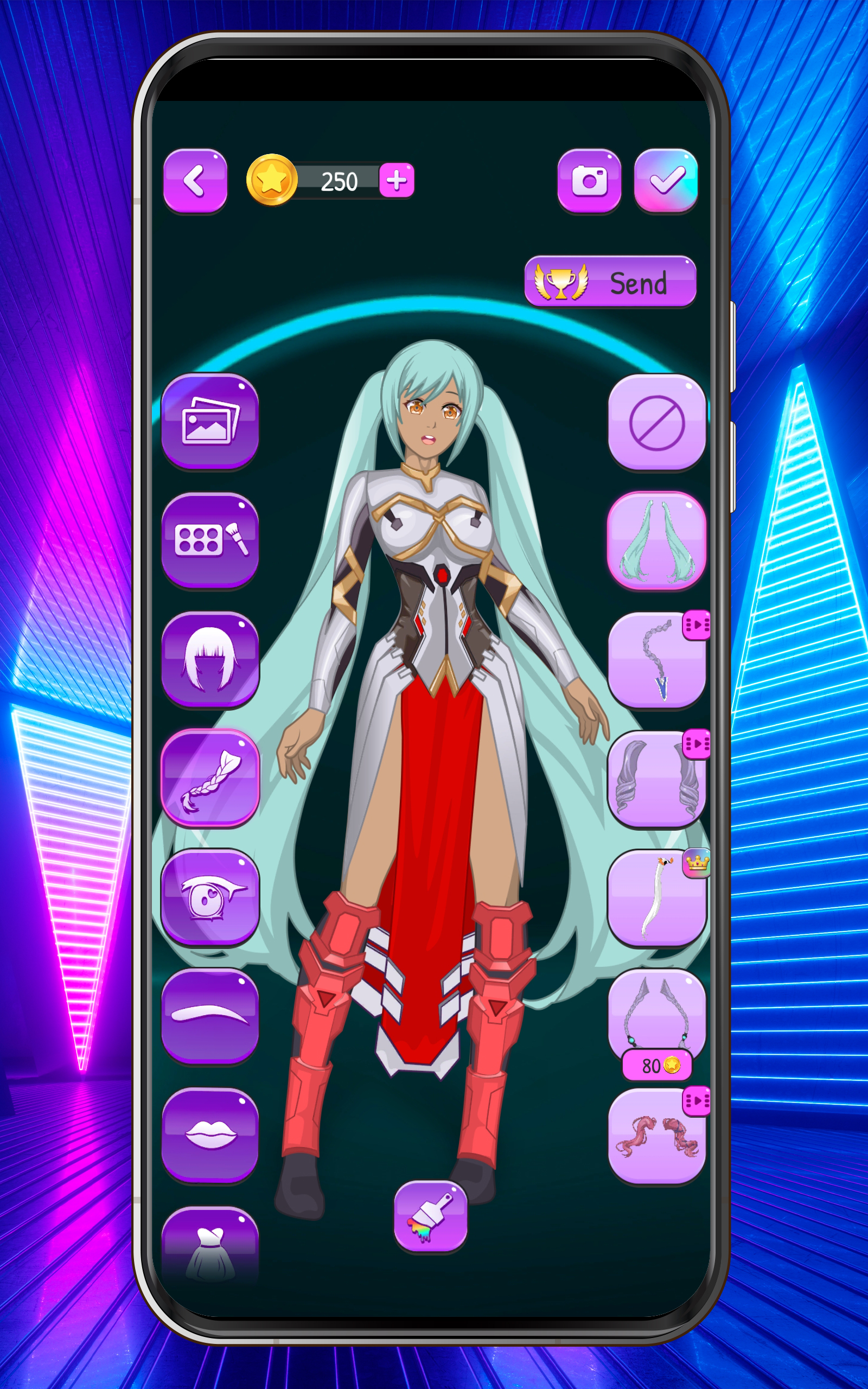Cyberpunk Anime Dress Up Games