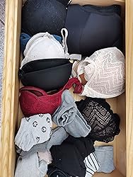 Cawek Cassetto Sotto L'armadio, Organizer Per Vestiti, 5 Scomparti - Foto 4