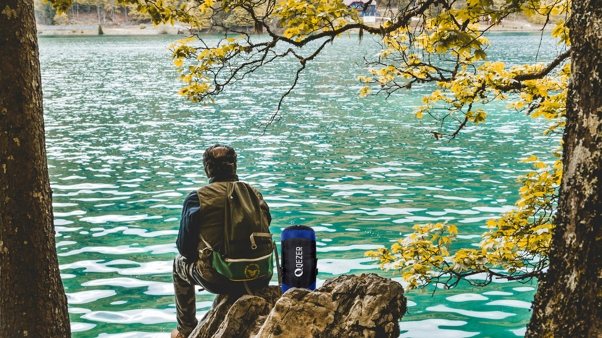 Amazon.com : QEZER Down Sleeping Bag for Adults 600 Fill Power