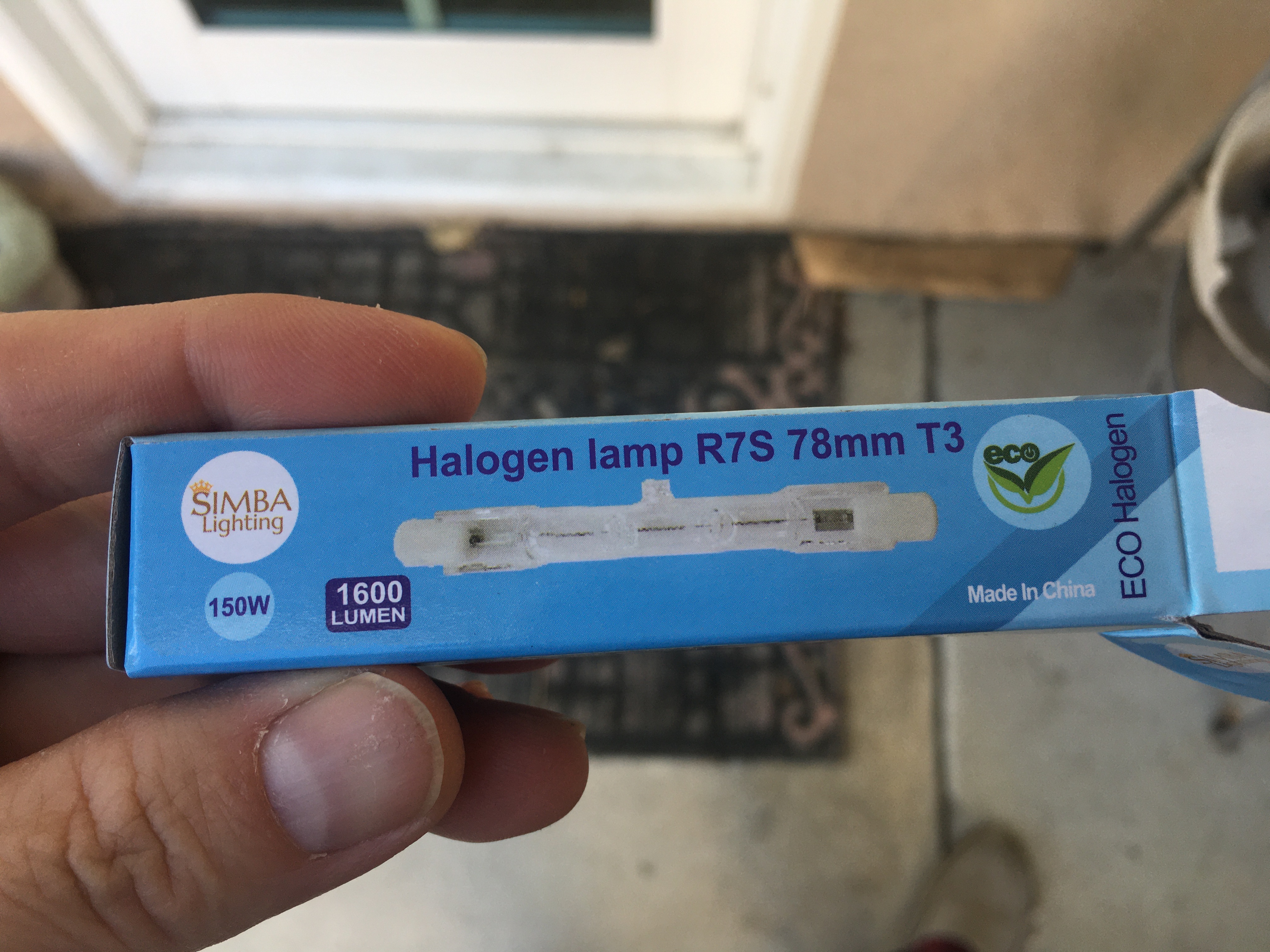 Jaenmsa R7S Halogen Light Bulbs 100W 120V, J78mm Type T3 Bulbs 100 Watt, 3 Inch Halogen Double End Bulbs For Work/Security/Landscape Light Bulbs Dimmable