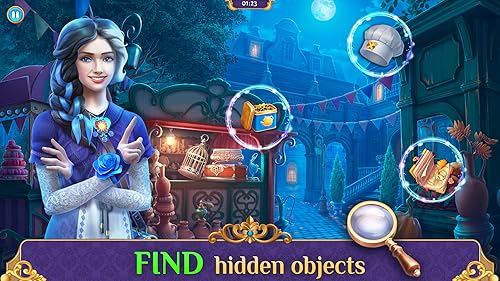 Hidden objects of Eldritchwood・Search for items, Find secret clues & Solve mystery match 3 Puzzle Qu