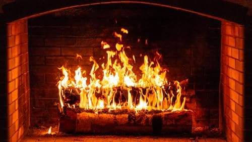 Relaxing Cozy Fireplace Sound with Crackling Fire Sounds For Sleep and Meditation - Fire Tv