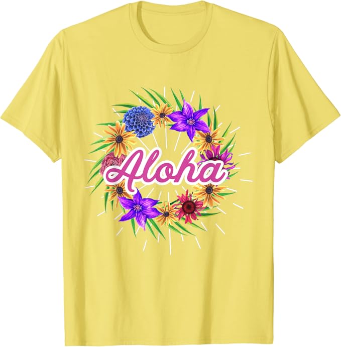 hawaiian t shirt design