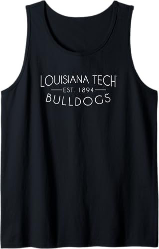 Louisiana Tech Bulldogs Simple Tank Top