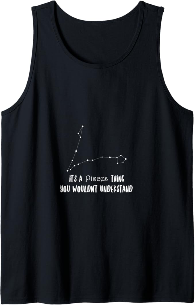 Pisces Zodiac Sign Funny Text Designs