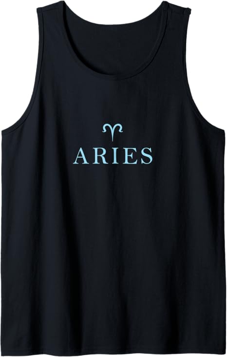 Aries Zodiac Sign Aries Constellation Tank Top