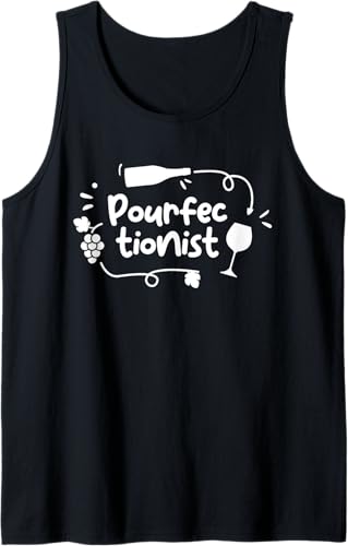 Booze Joke for Red Wine Lover and Connoisseur Tank Top