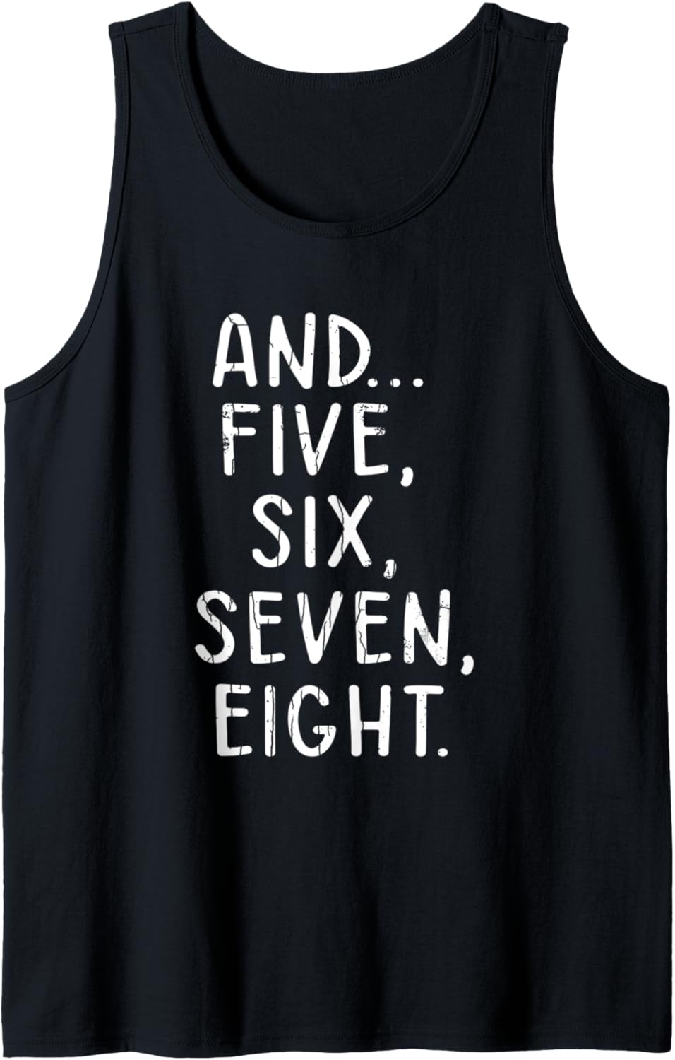 5 6 7 8 Dance Teacher Funny Dancer Dancing Lover Graphic Tank Top size XL
