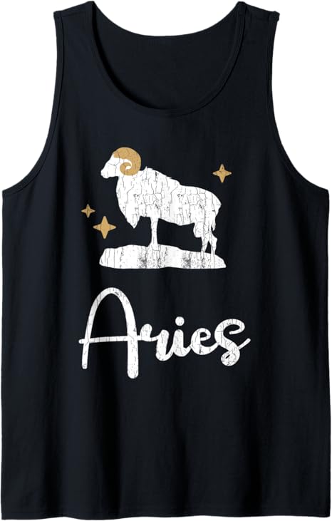 Aries Clothing For Men And Women Funny Zodiac Sign Gift Tank Top
