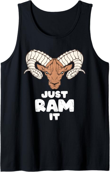 Aries Zodiac Sign Aries Personality Tank Top