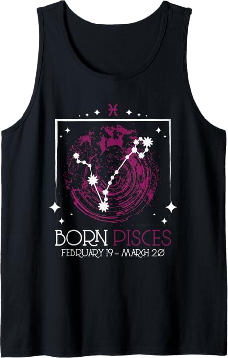 Pisces zodiac sign with zodiac sign and horoscope