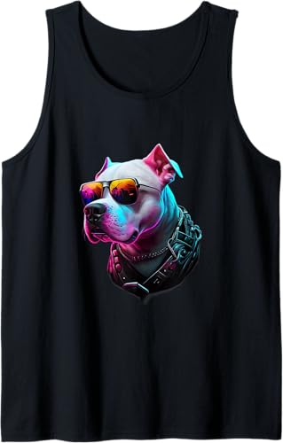 Dogo Argentino Dogs Dogo Argentinos - Camiseta sin mangas Negro -