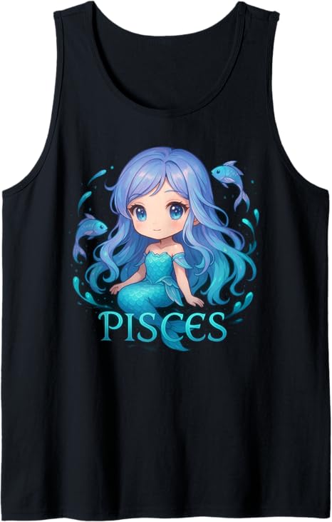 Anime Pisces Zodiac Apparel