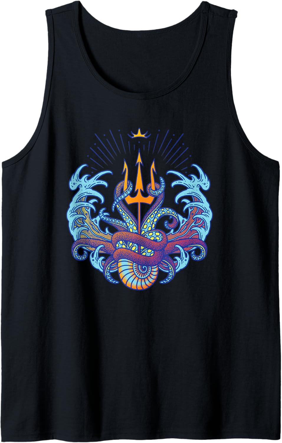 Disney Villains Ursula Triton Symbol Camiseta sin Mangas