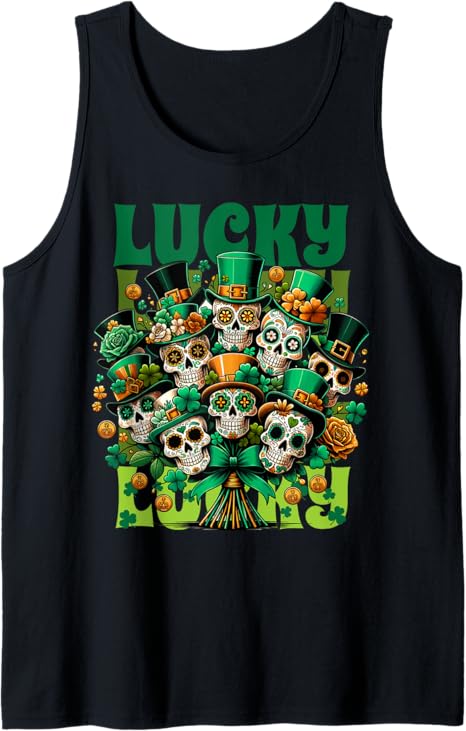St Patricks Skulls Apparel