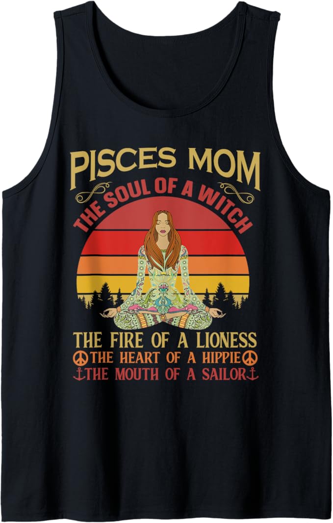 Pisces Mother Astrology Hippie Vibes Retro