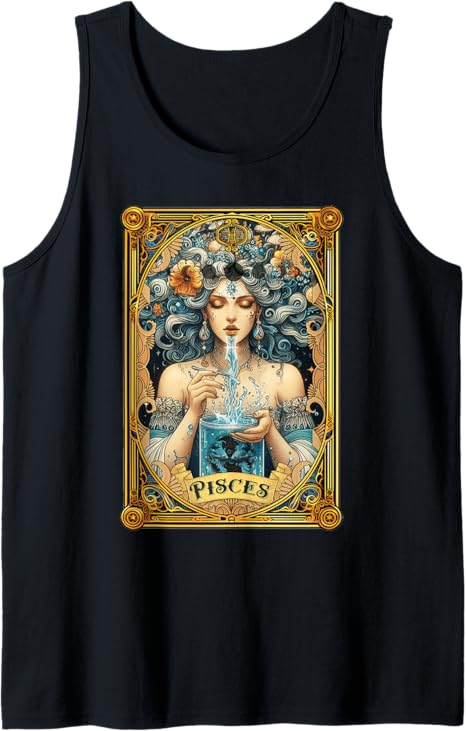 Pisces Astrology Sign Tarot Card Water Bearer