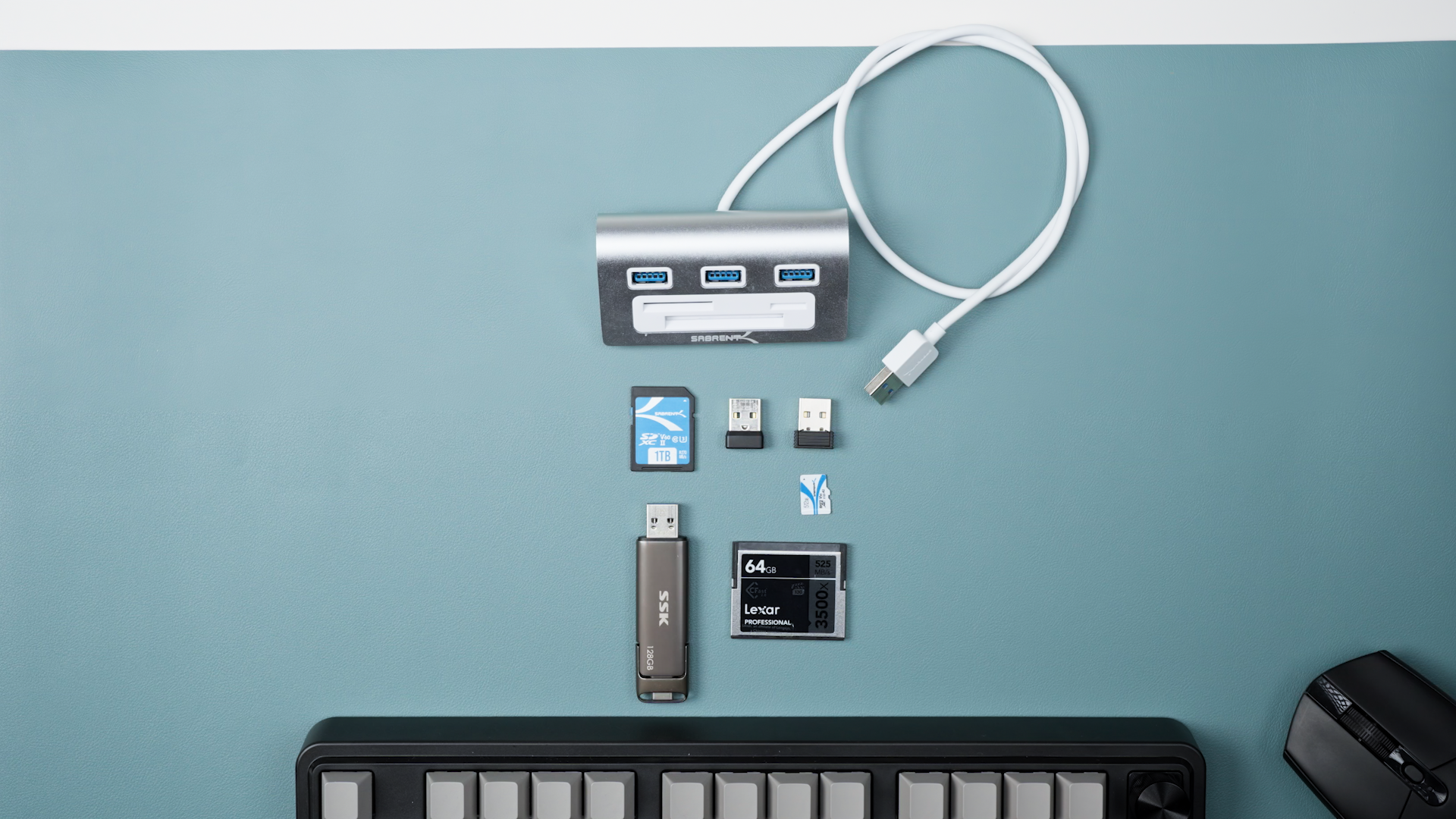 Amazon.com: SABRENT 3-Port Aluminum USB 3.0 Hub + Card Reader, Mac