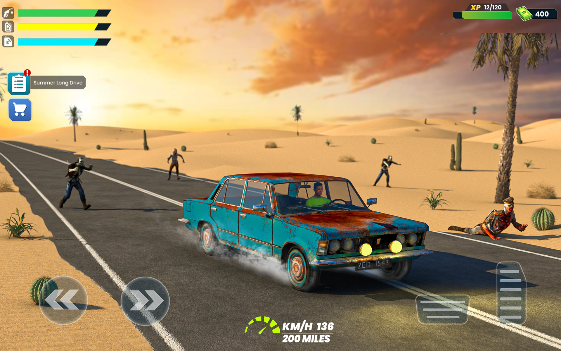 Car Driving Simulator & Zombie Survival Game - App on Amazon Appstore