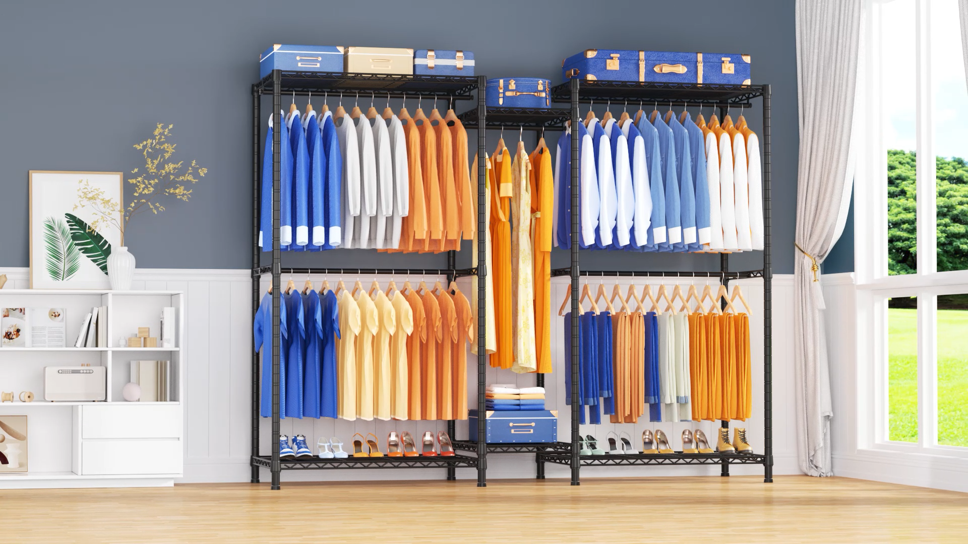 Amazon.com: Ulif E12 Pro Clothes Rack，Heavy Duty Freestanding