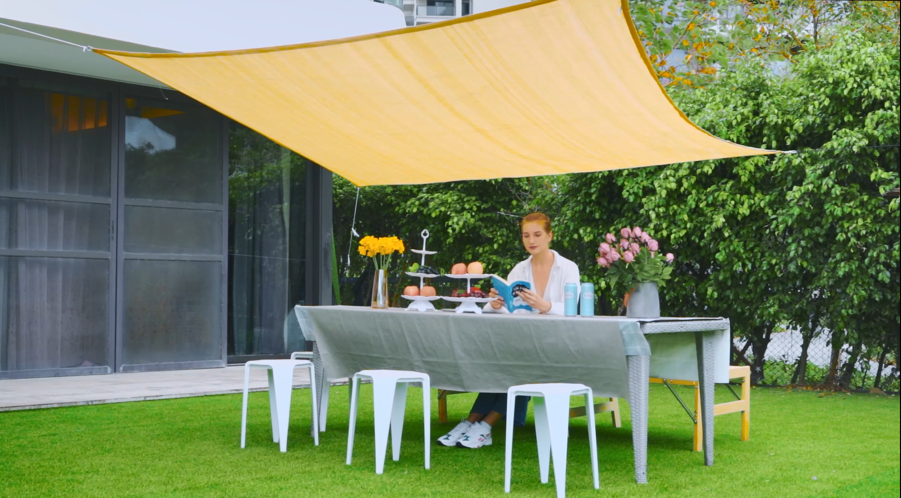 Toldo Para Patio Y Jardín - 5 Años De Garantía, Bloquea El 95% De Rayos UV Y Fácil De Colocar