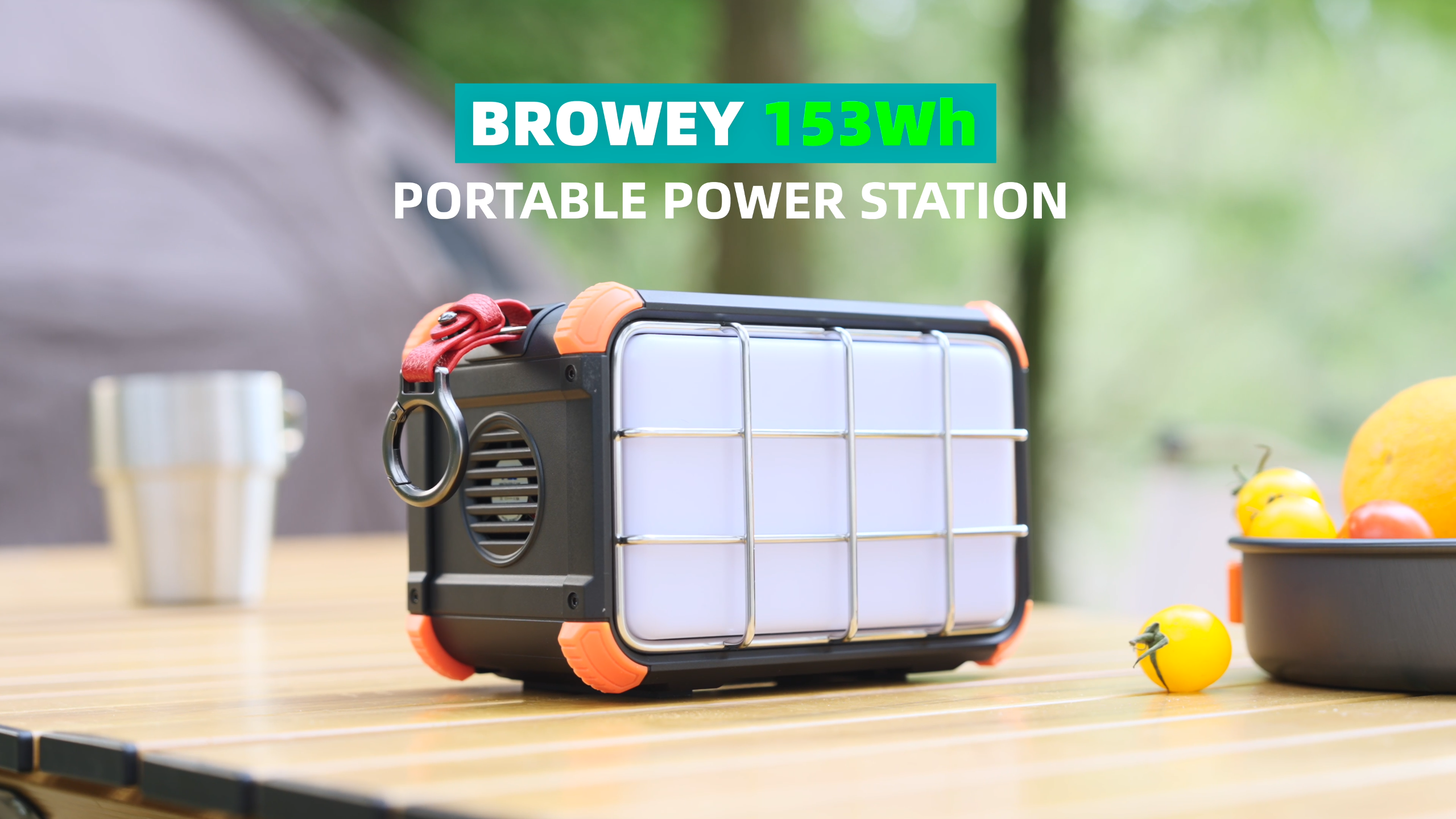 Amazon.com : BROWEY Portable Power Station 153Wh Small Solar