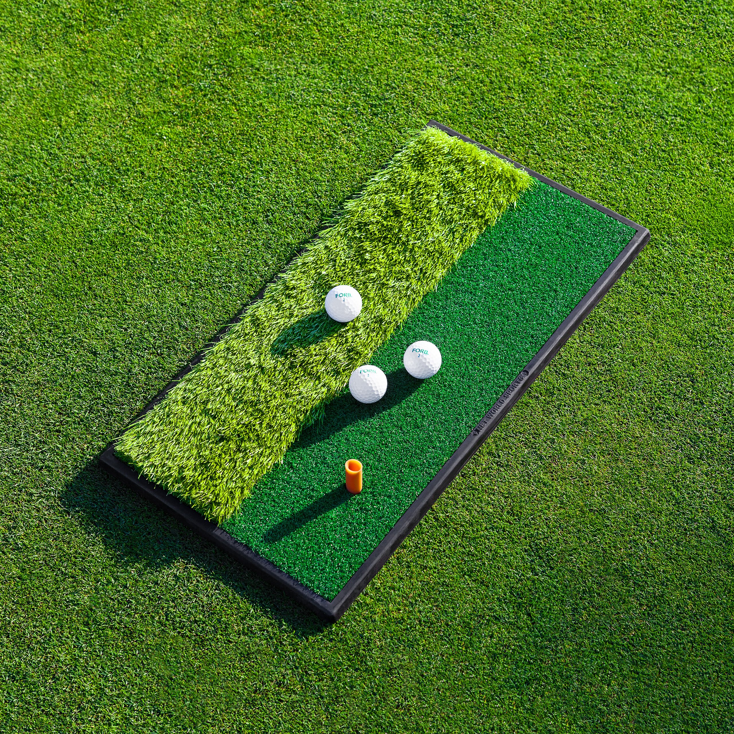 FORB Alfombra de Práctica Launch Pad para Entrenamientos de Golf – Tapete de Golf para Campos, Casa o Jardín (2 Opciones)