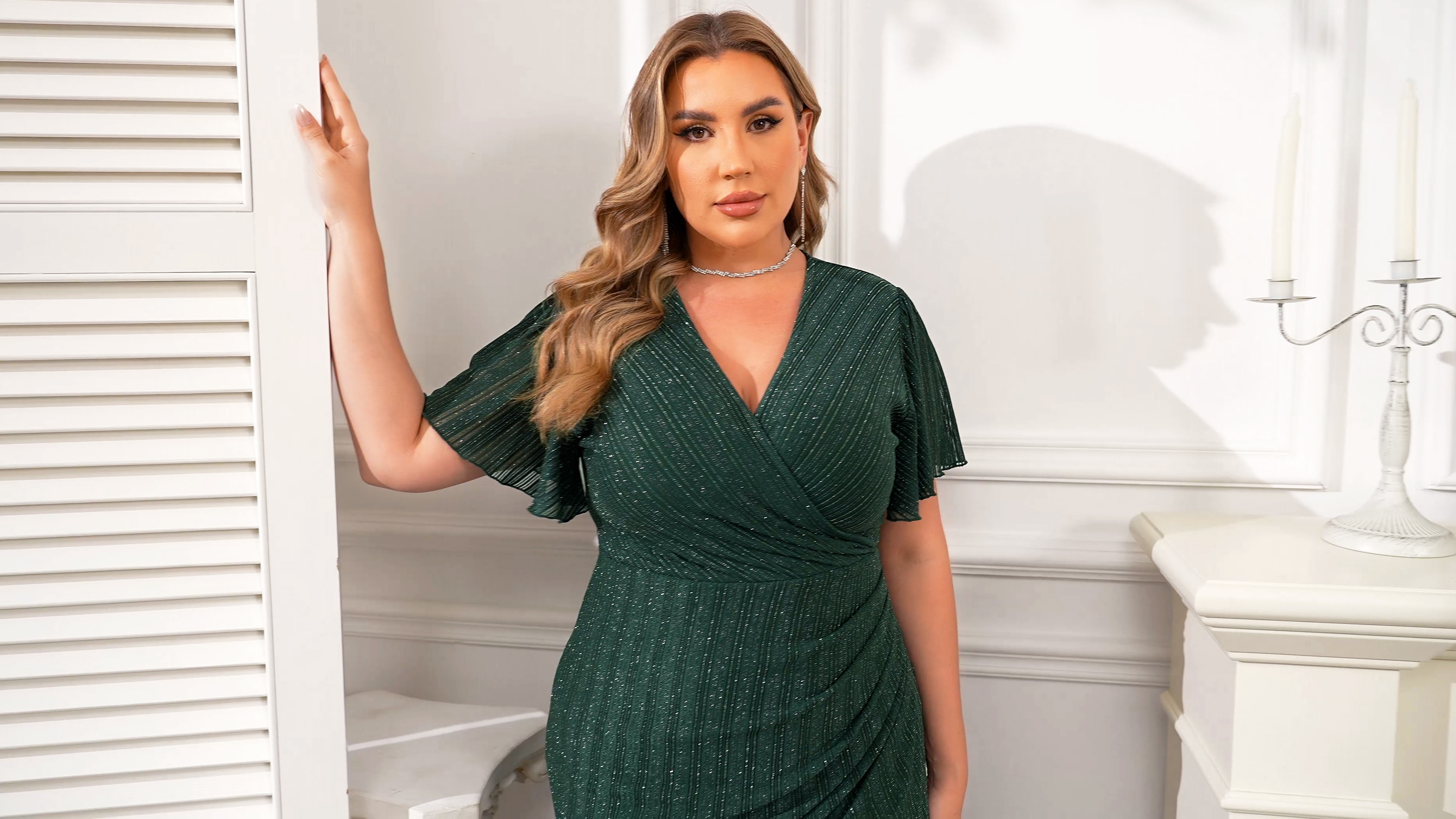 glitter wrap dress plus size Amazon.com: ZOMVA Plus Size Bodycon Formal Dress Sparkly V-Neck Wrap Midi  Ruffle Sleeves Cocktail Prom Glitter Wedding Guest Dress, Sparkly Navy, 0X  : Clothing, Shoes & Jewelry