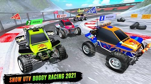Futurista Offroad Snow Mountain ATV Quad 4 Wheeler Bike Racing Stunt Simulator: Ultimate Crazy Bike