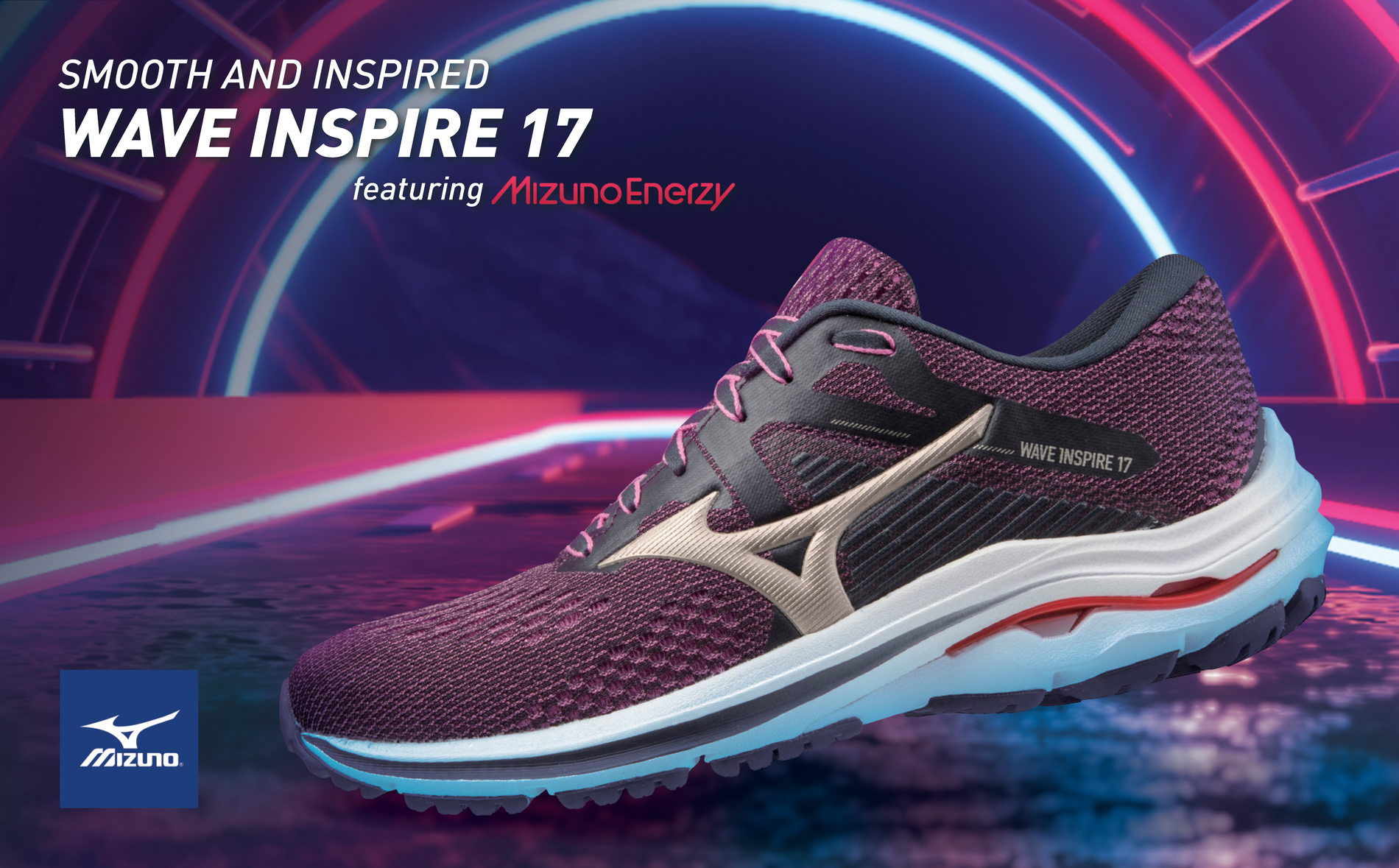Amazon.com | Mizuno Men's Wave Inspire 17 Running Shoe, Drizzle