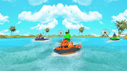 Jet Ski Boat Water Surfing Speedboat Adventure Boat Racing Game