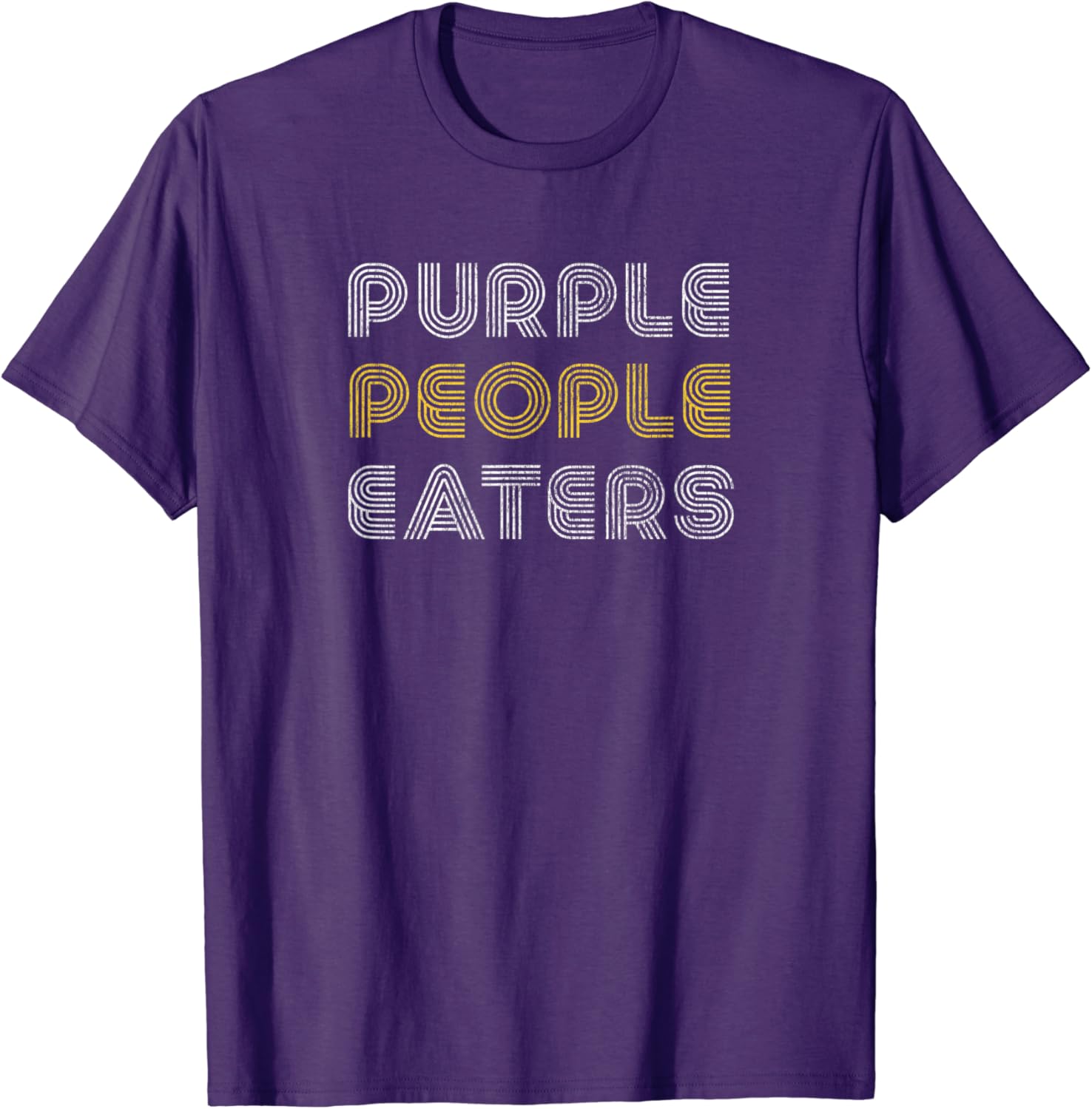 Purple person t shirt Clearance