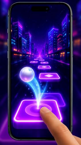 Music Arcade Ball Hop Jump - Magic Color Games – vue 6