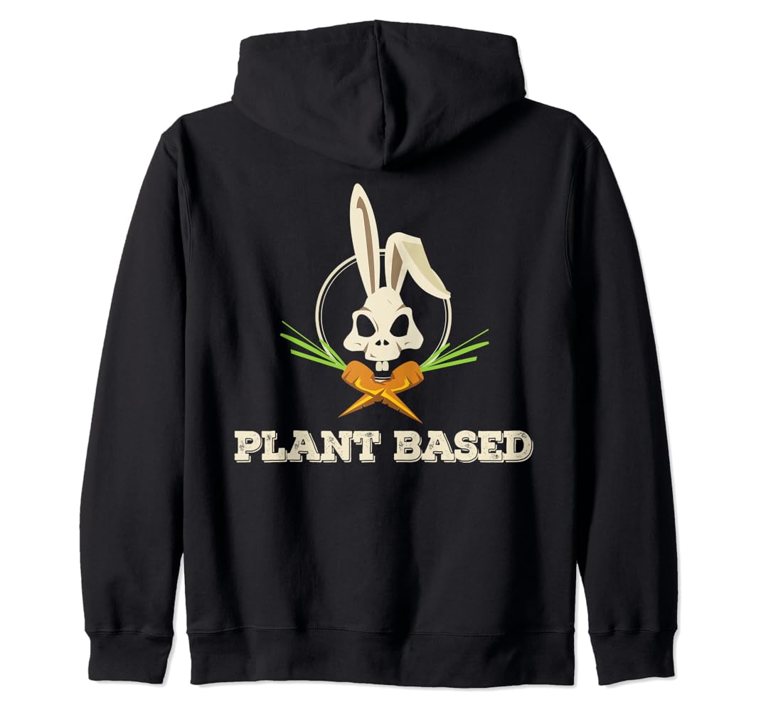 skull bunny hoodie