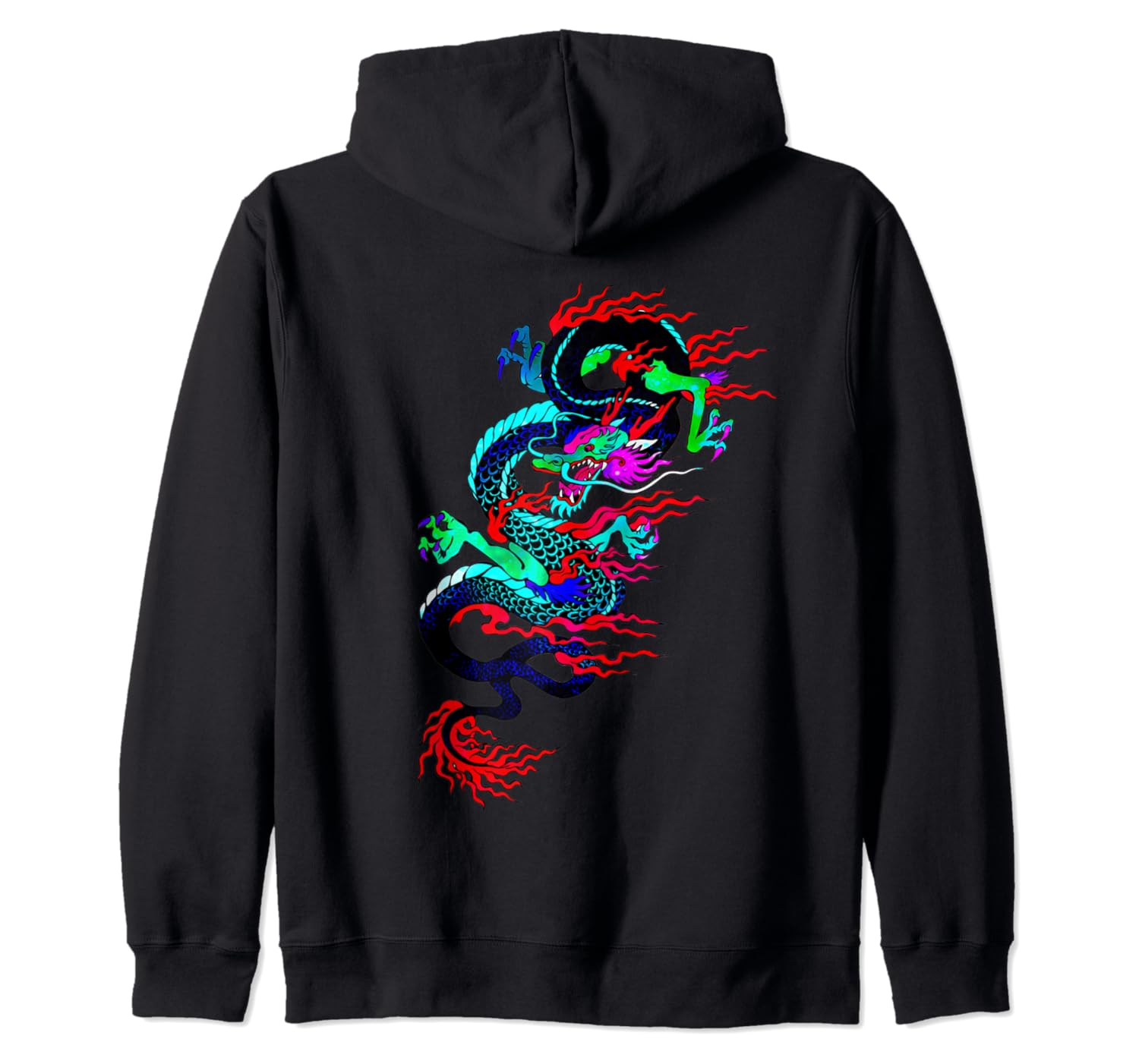 dragon design hoodie