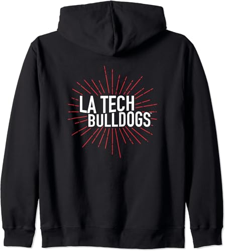 Louisiana Tech Bulldogs Burst Zip Hoodie