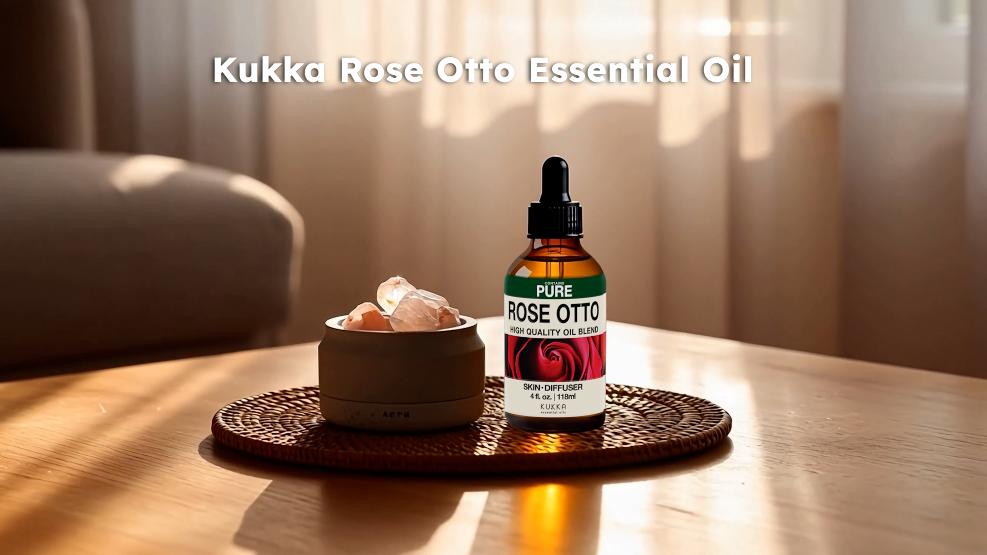 Amazon.com: 100% Pure Rose Otto Oil - 4 Fl Oz Rose Otto Essential