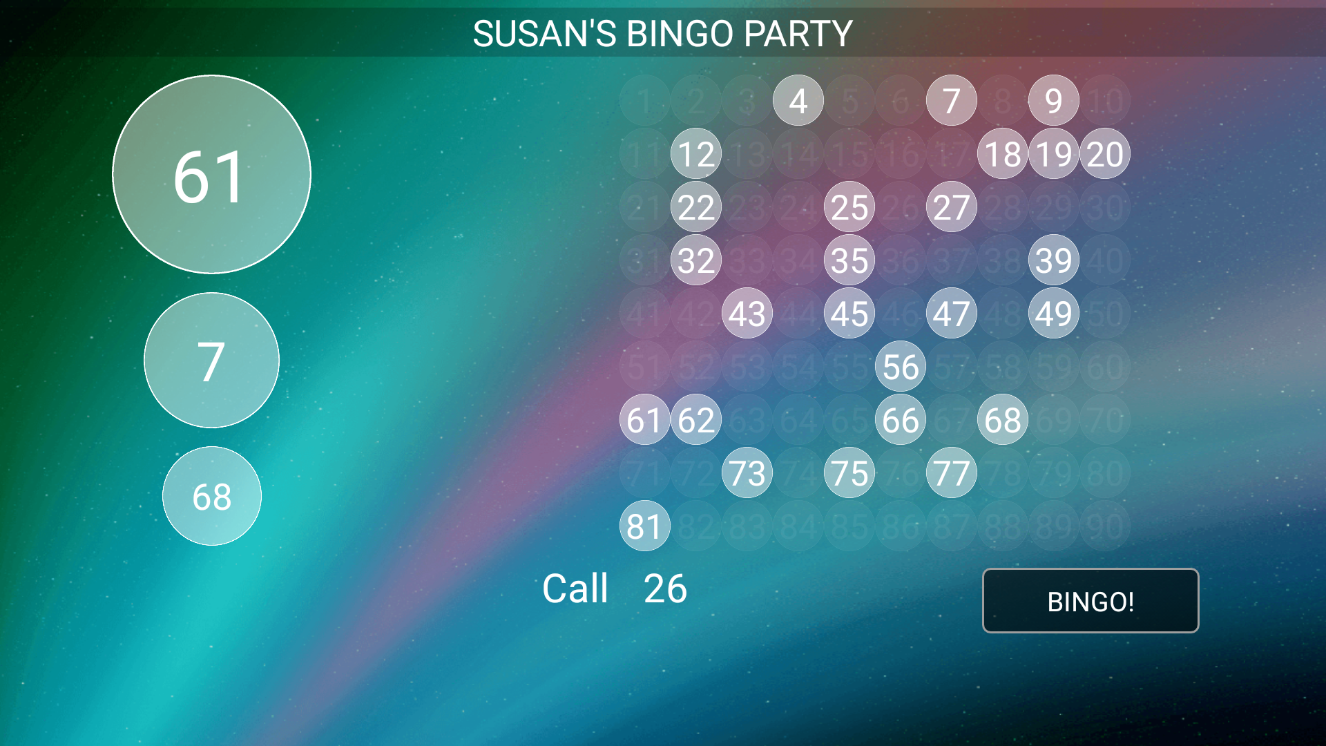 Bingo Plug In Bingo Caller Machine - App on Amazon Appstore