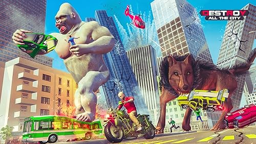 Spider Wolf Games: City Attack Rampage