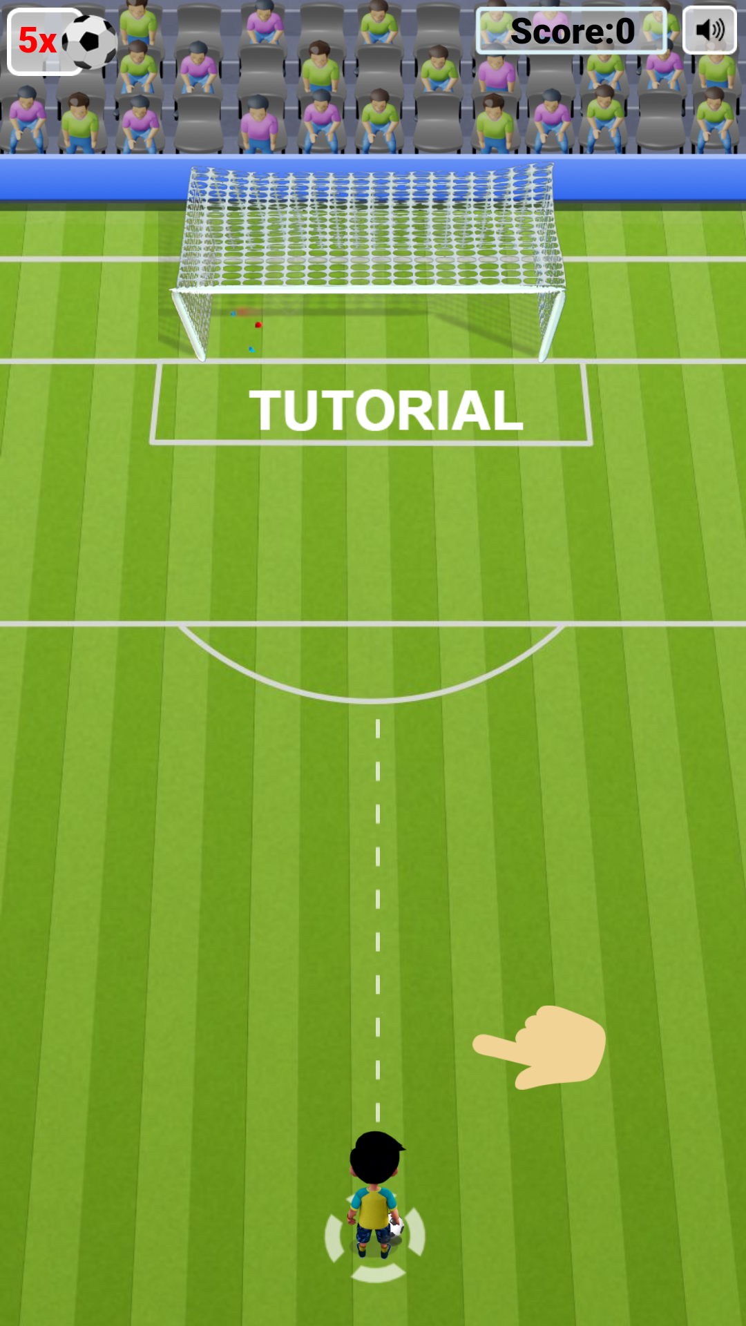 TAPPUS FREE KICK CHALLENGE: ストライクサッカーゲーム フリー