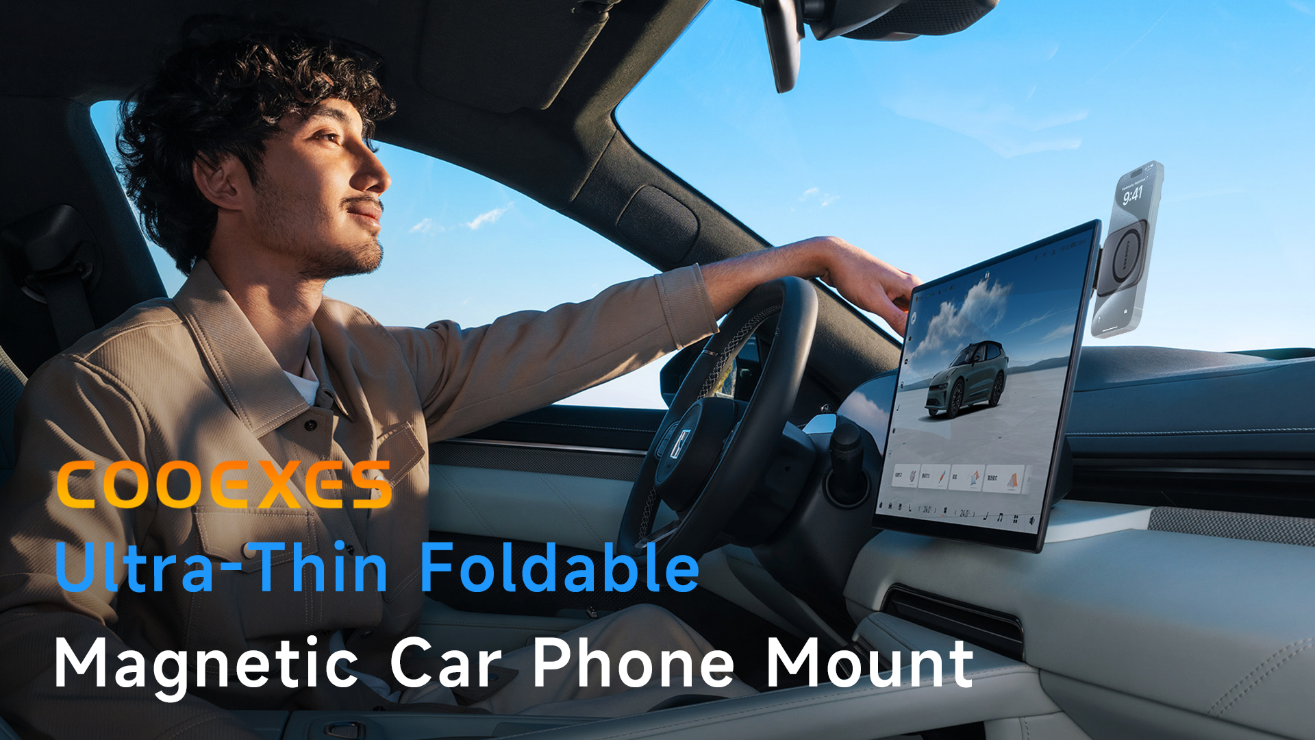 Amazon.com: COOEXES Magnetic Phone Holder for Car, MagSafe Car