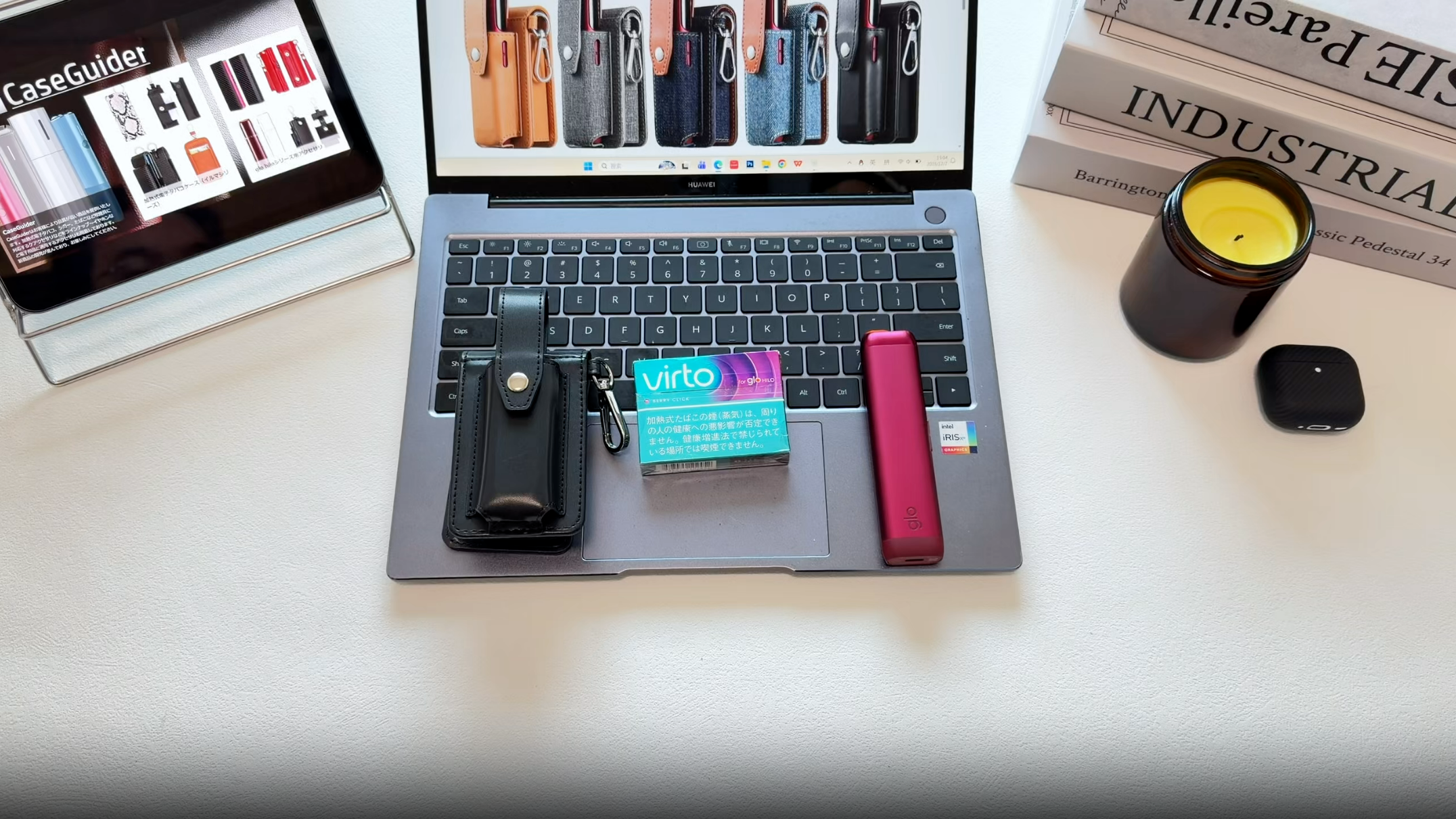 Amazon.co.jp: CaseGuiderグローヒーロ用ケース最新型glo Hiloに適用