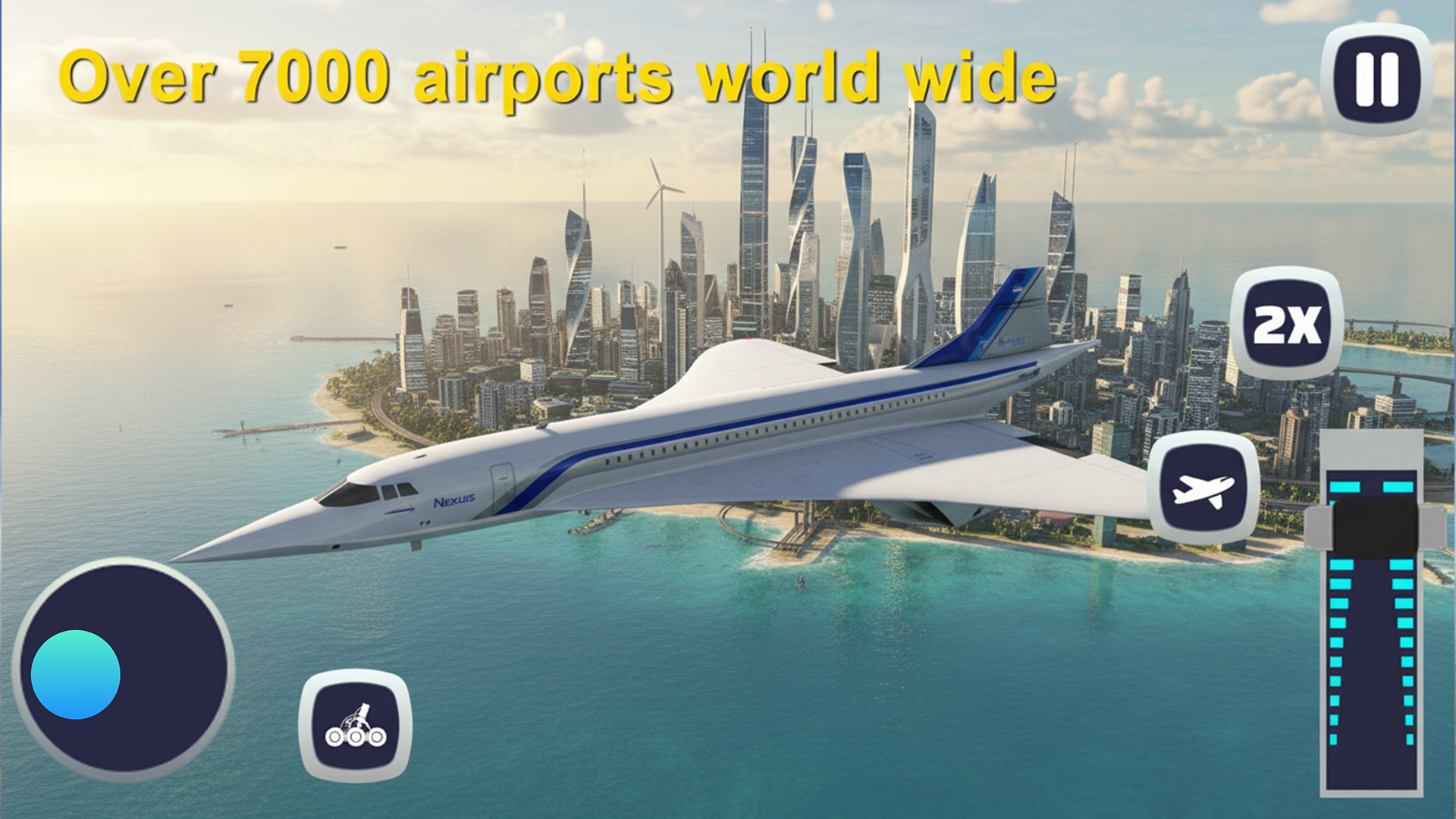 Flight Simulator Cargo Transport Airplane Games 3D - App on Amazon Appstore