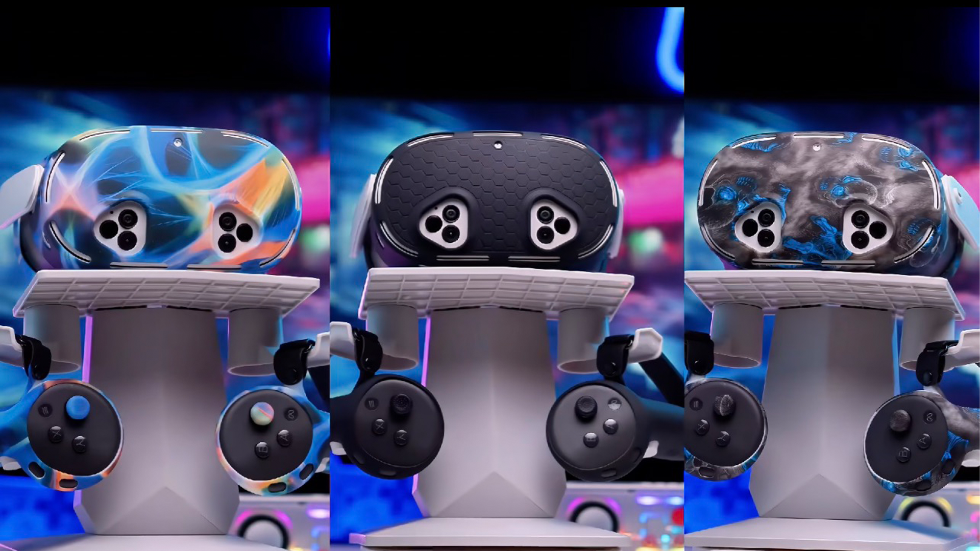 Amazon.com: Silicone Cover Set Compatible with Meta/Oculus Quest