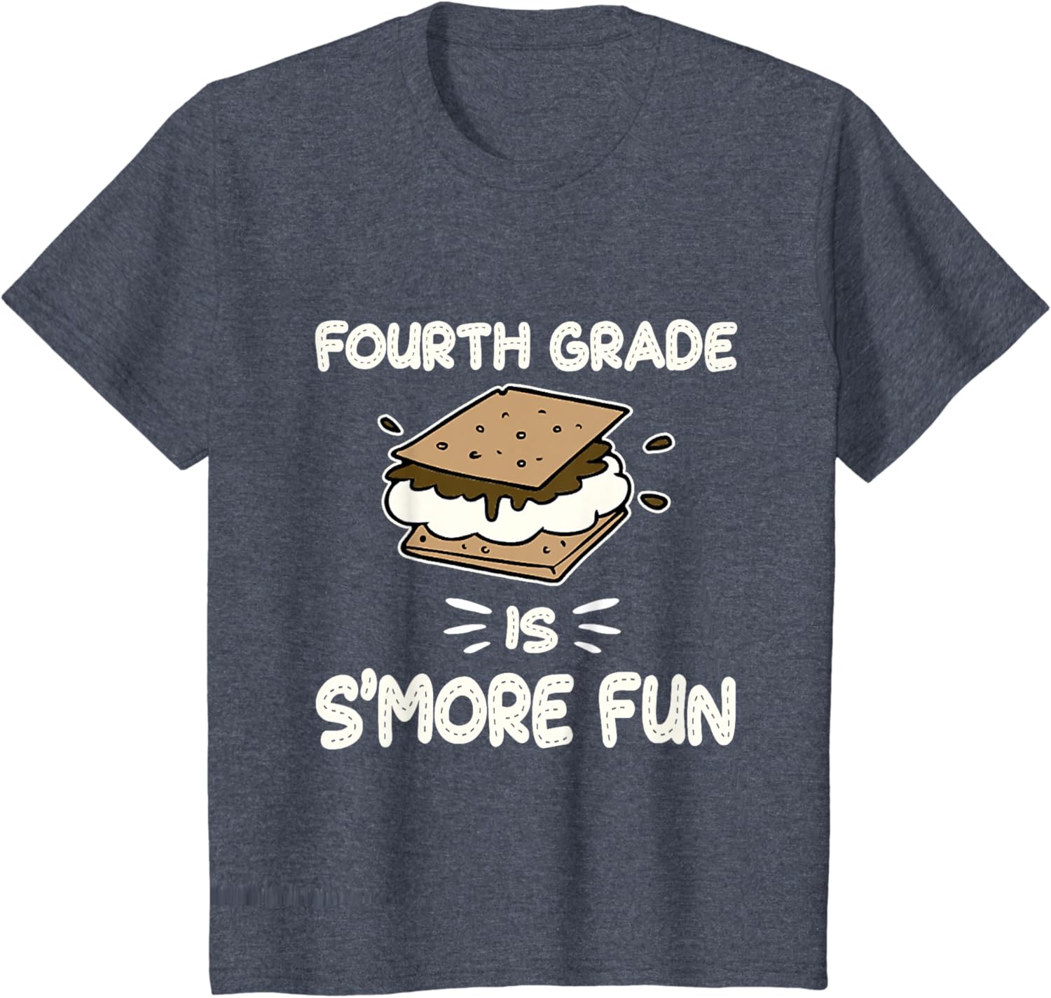 Fourth Grade Is S'more Fun Back To School Teacher Kids T-Shirt