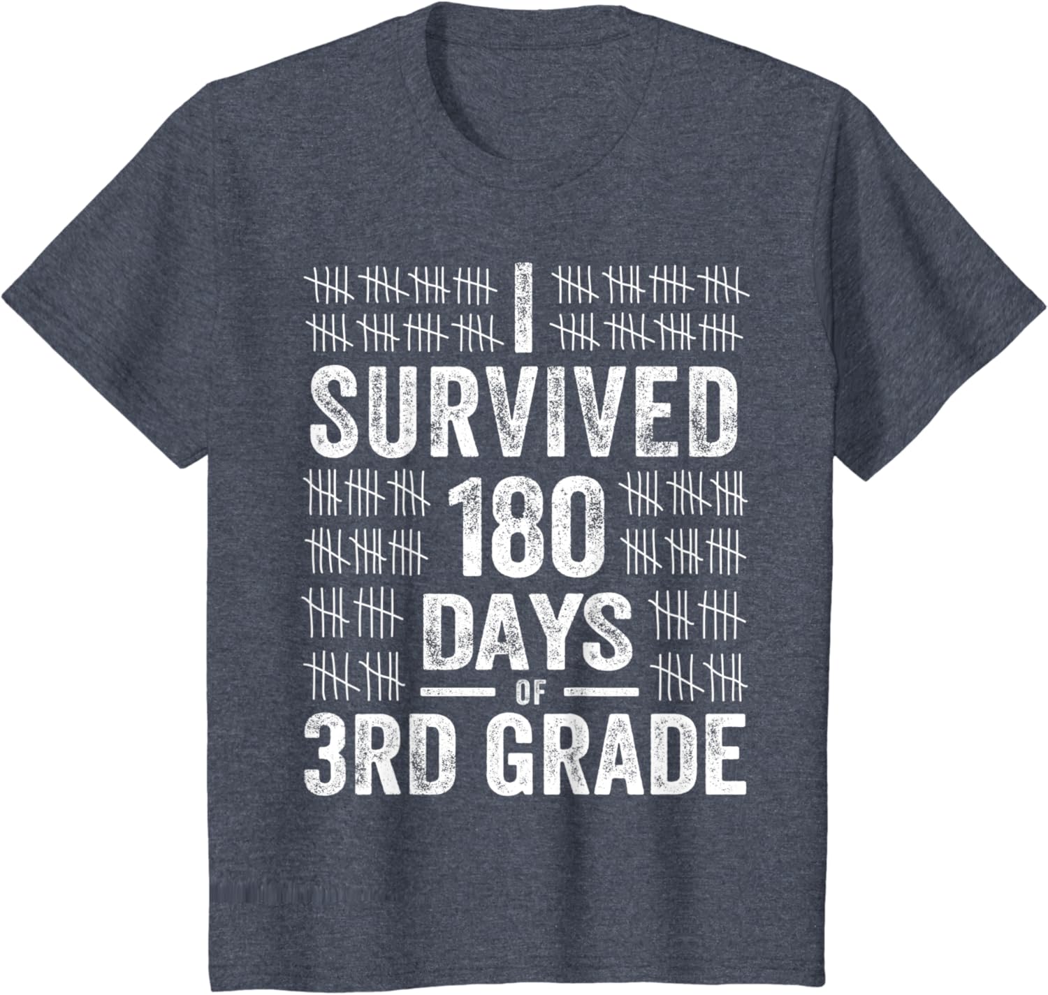 I Survived 180 Days of 3rd Grade Last Day of School Teacher T-Shirt