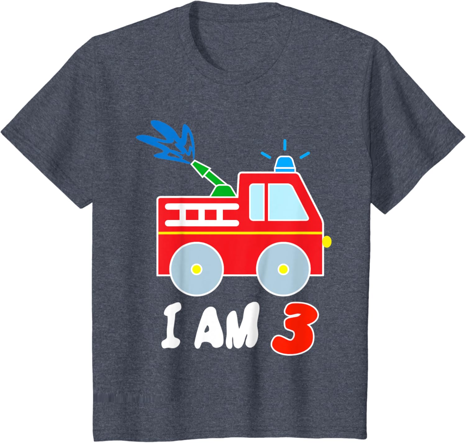 Fire truck birthday shirt Clearance