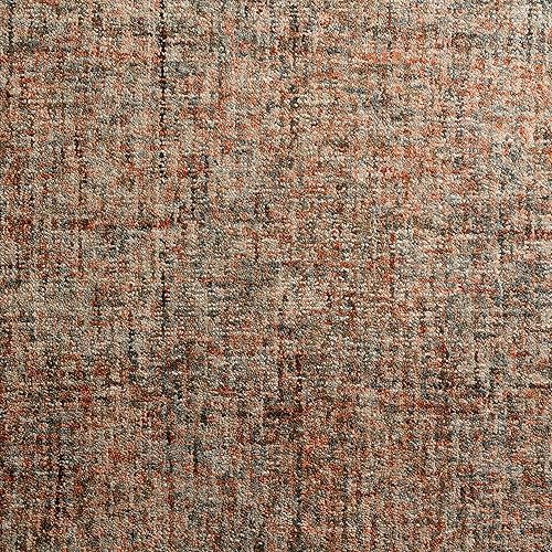 Miniatura 6 de Addison Eastman - Alfombra de área de 8 x 10 pies color óxido liso abigarrado