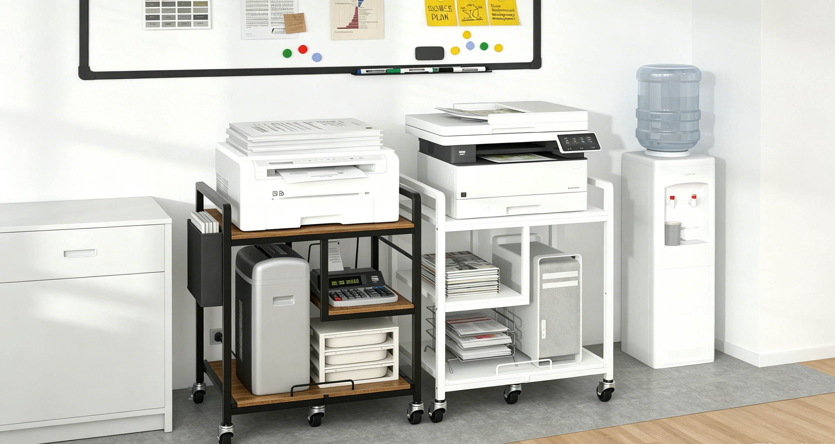 Amazon.com : Sedegn Printer Stand with Storage: 24 x 18 Inch Top